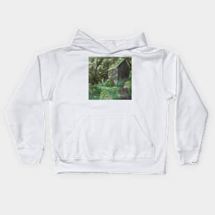 in the forest Kids Hoodie